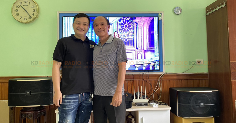 Lắp đặt dàn karaoke JBL HK31 trị giá hơn 41 triệu đồng cho anh Kiên ở Việt Trì, Phú Thọ (JBL Pasion 12, JKAudio X6000 Plus, JKAudio  H2600, JKAudio B5 Plus)