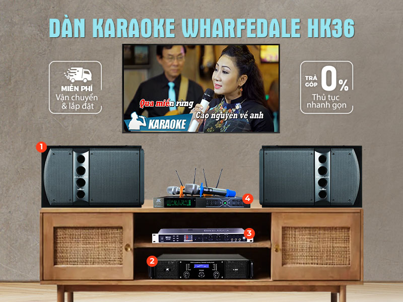 Dàn Karaoke Wharfedale HK36
