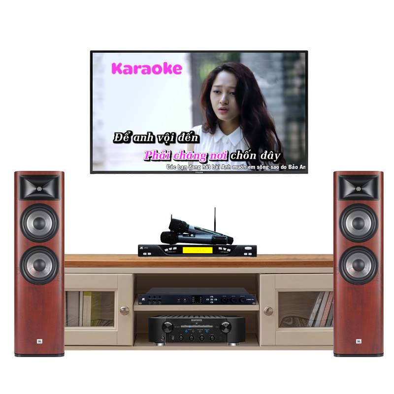 Dàn Nghe Nhạc Và Hát Karaoke NK11 ( JBL 690, PM8006, Micro, vang số )