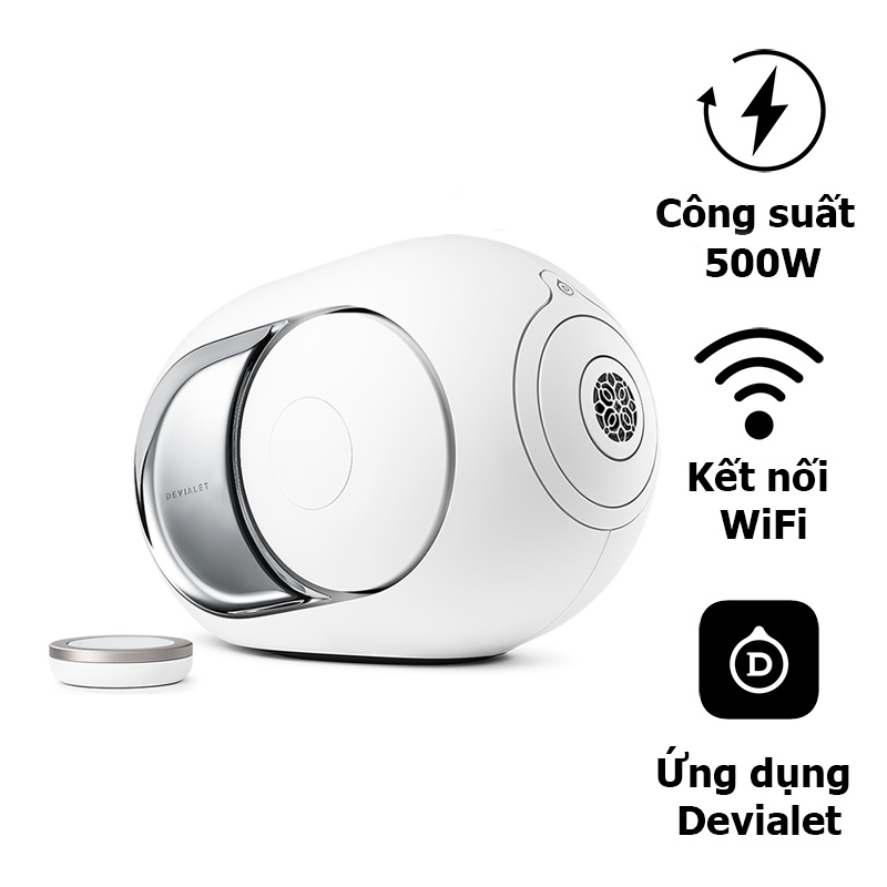 Loa DEVIALET Phantom I 103DB, Công Suất 500W, Bluetooth, Wifi, AirPlay, Spotify Connect, Optical