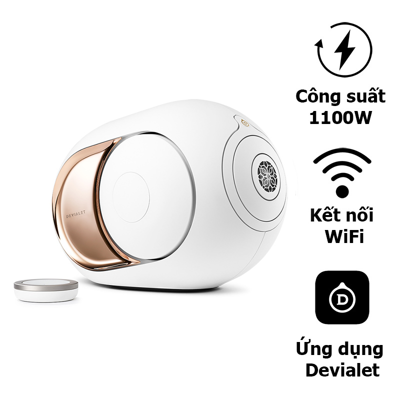 Loa DEVIALET Phantom I 108DB, Công suất 1100W, Bluetooth, Wifi, AirPlay, Spotify Connect, Optical