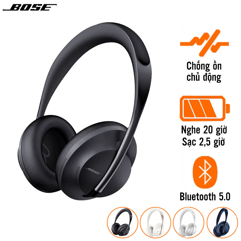 Tai Nghe Bose Headphones 700 (Chụp Tai, Chống Ồn, Pin 20 Giờ)