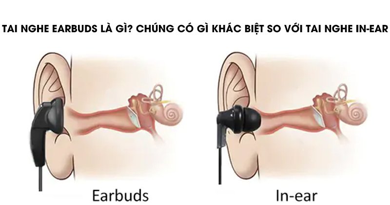 Tai nghe Earbuds là gì? chúng có gì khác biệt so với tai nghe in-ear