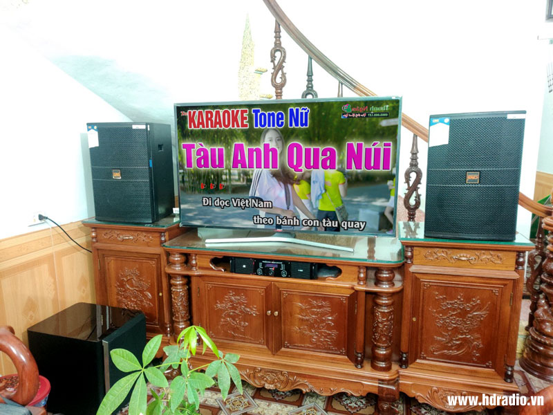 Lắp dàn karaoke anh Hưng ở Ân Thi, Hưng Yên (Loa Full CAVS LS712, Cục công suất JKAudio H2600, Vang số JKaudio X6000 Pro, Micro không dây JKAudio B3 Plus, Loa Sub JBL Studio 260P)